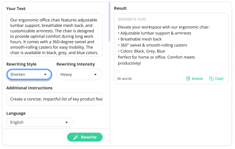 Free AI Rewriter Rewrite Text Easily Online Free AI Rewriter Rewrite Text Easily Online